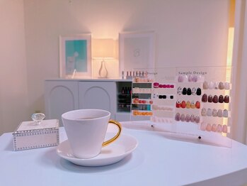 美人ネイル+ 品川高輪店/店内紹介:ティータイム