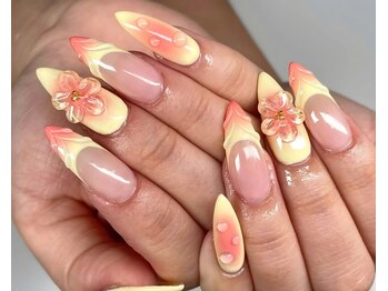 ヘブン ネイル 鶯谷(HEAVEN Nail)/夏にぴったりのデザイン