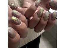 ラテネイル(Latte nail)の雰囲気（お爪に優しい、ベース一層残しのフィルイン施術）