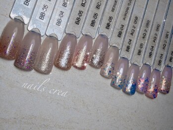ネイルズクレア(Nail's Crea)/冬のキラキラネイル
