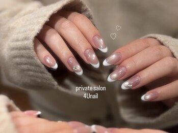 フォーユーネイル(4U nail)/大人気！フレンチネイル