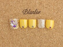 ネイルサロン ブランロール 三軒茶屋店(Blanl'or)/Foot　秋冬マスタード