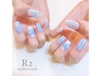アイラッシュサロンアールツー(eyelash salon R2)/ワンホン　持ち込み　リボン