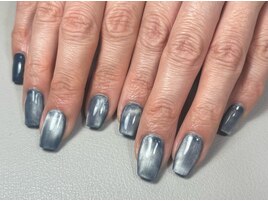 シルバーみブルーシルキーマグ