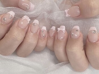 エムプラスネイル 新宿(M+Nail)/フレンチネイル