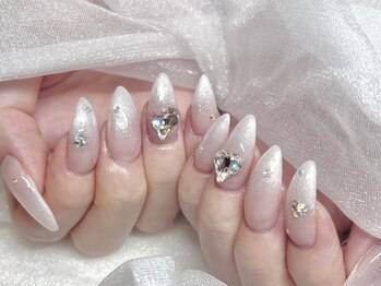 モカ 心斎橋(moca by Lee)/【Aina】ホワイトネイル