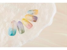 ヴァンネイル(VINGT NAIL nail&eye beauty)/夏トレンド大理石風ネイル