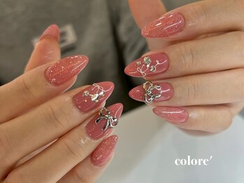 コロレ(colore')の写真/こだわり派の方も大満足なデザインで指先を見るたび気分UP♪トレンドパーツ多数・長さだしチップもご用意◎