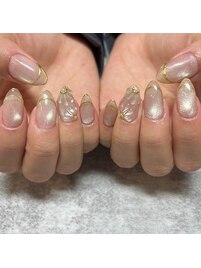 マグネット♪お花ネイル♪ミラー