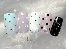 アイネイルズ 町田店(I nails)/カラフルドットネイル10480円