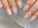 シンプルラメグラデ