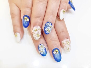 ネイルコレクション ピンク(Nail Collection Pink)/ジェル付放★デニム＆３Ｄ