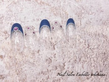 アンベリール 横浜店(Embellir)/(1797)ビジューネイル