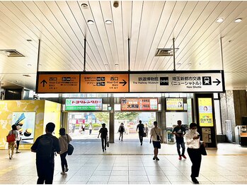 ベリーラッシュ 大宮西口店(VeryLash)/★NEW★　道案内1