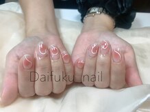 ダイフクネイルズ(Daifuku nails)/ハートネイル＆チークネイル