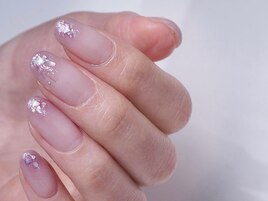 オトナ紫陽花ネイル
