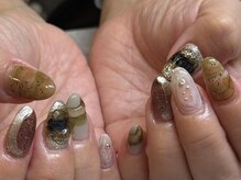 サトリネイルルーム 西宮北口(satori nail room)/地層,,.