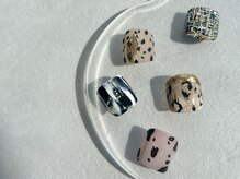 ジョアアンジェ 上本町店(joieange)/親指アート　アニマル柄　秋