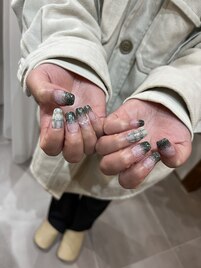 ラメグラデーション