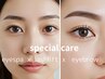 【眉×まつげ/毛周期改善】美眉デザインWAX+まつげパーマ+アイスパ¥14200→