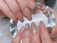 イル 神戸店/ベージュ系×ガラスフレンチ