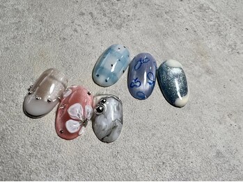 エメ(aime)の写真/持ち込みアートも幅広く対応◎キルティングなどの繊細アートも、高技術スタッフが高い完成度で再現♪