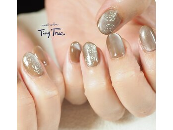 タイニーツリー(Tiny Tree)/バラネイル&マグネット