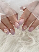 ミア(Mia)/立体フラワーネイル