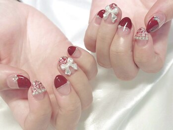 ヴェレスト 西荻窪(Verest)の写真/大人気♪韓国風ネイルやワンホンネイルなど可愛いデザインたくさん！フットメニューも大人気♪