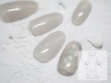 オトナネイル(otona nail)/グレイッシュカラーのニュアンス