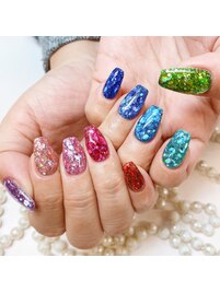 ギラギララメ☆