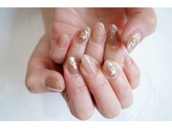 ネイル フライガール(nail FLY GIRL)/大人キレイ目ニュアンスデザイン