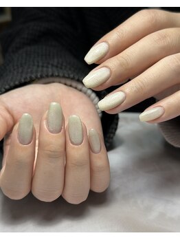 ネイルベベ(Nail bebe)/グリーンマグネット♪