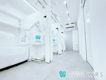 トウキョースワーズ 渋谷店(TOKYO SWRS)の雰囲気（最高レベルの検査機関承認済強力ホワイトニング溶剤を利用可能！）