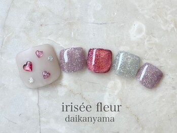 イリゼフルール 代官山店(irisee fleur)/[フット]ハート☆フラッシュ