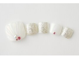 【フットネイル】マーメイド
