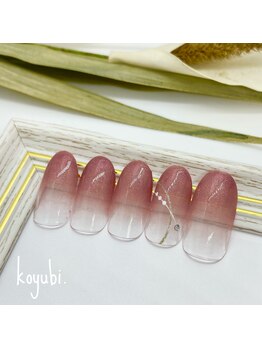 グラデーション上品ラインアート