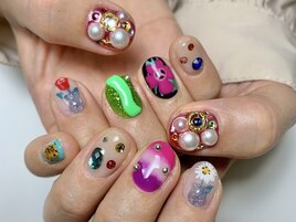 個性派ネイル
