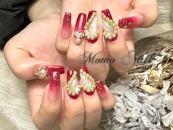 モモネイル(MOMO nail)/バレンタインネイル