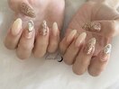 【担当 加納】キラキラ夏ネイル