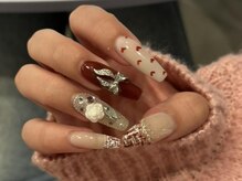 ネイルメゾン 梅田(NAIL MAISON)/ボルドーツイードNONO指名限定