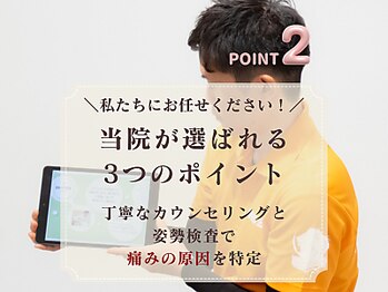 陽だまり整体院/当院が選ばれるポイント2