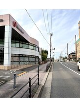 横関美容整体 横関鍼灸整骨 中百舌鳥 なかもず駅前院/お車でお越しの際の順路　1
