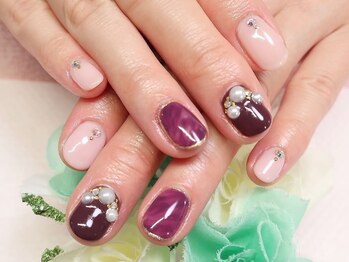 アンドシュシュネイル(&CHOU CHOU nail)/お客様ネイル