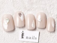 アイネイルズ 渋谷店(I nails)/ホワイトニュアンス¥7800[渋谷]