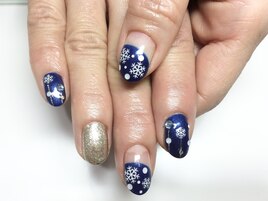 結晶フレンチネイル☆