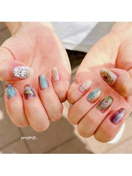 リジョイスヘア エン(REJOICE hair EN)/手描きアート ayuri