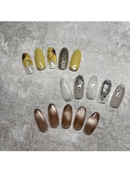 エストネイルアンドエストアイズ 西尾店(est nail&est eyes)/定額ネイル