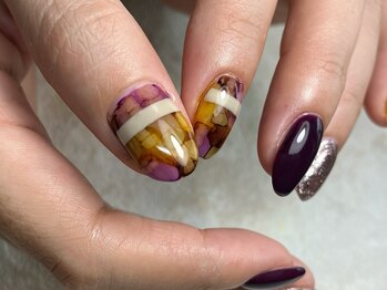 オーラリー ネイル アート メゾン(ORRERY nail art maison)/ハンド / インクアート