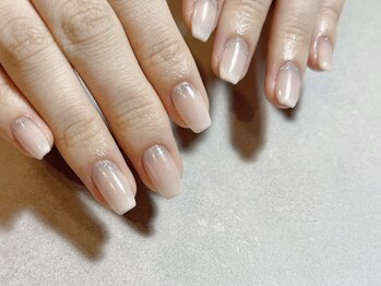 ムー(moo)/グラデーションネイル